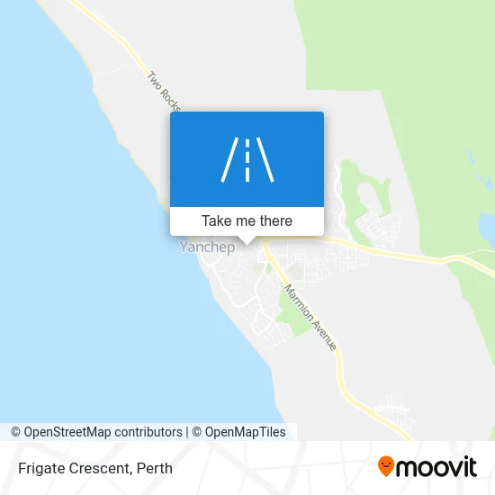 Mapa Frigate Crescent