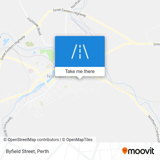 Byfield Street map
