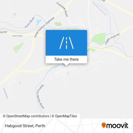 Habgood Street map