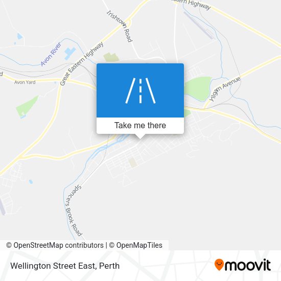 Wellington Street East map