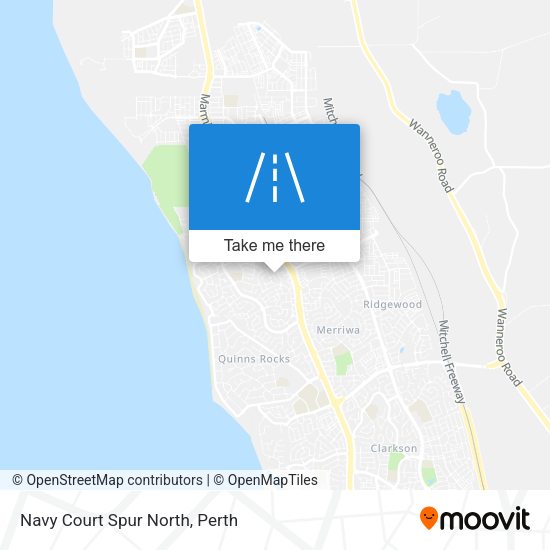 Navy Court Spur North map