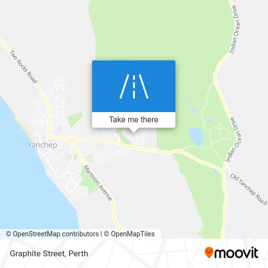 Mapa Graphite Street