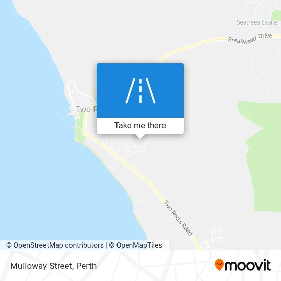 Mapa Mulloway Street