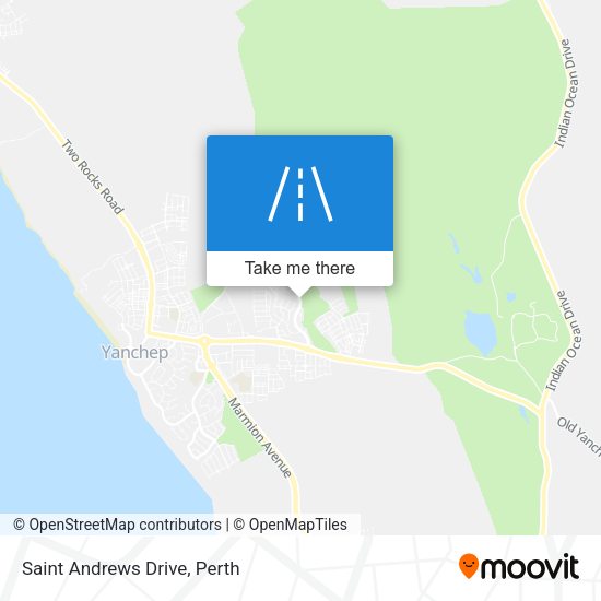 Saint Andrews Drive map