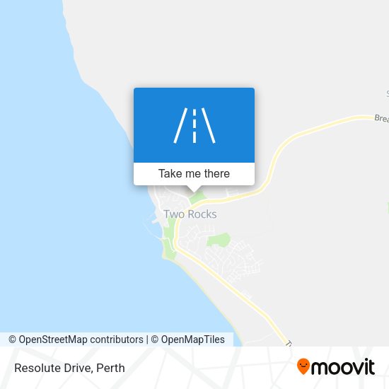 Resolute Drive map