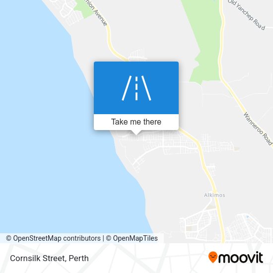 Cornsilk Street map