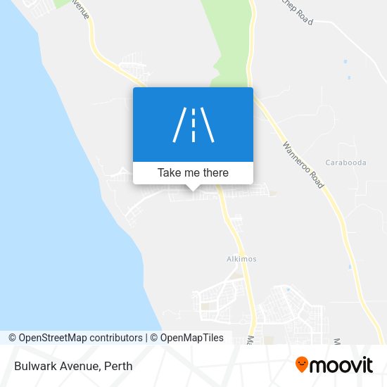Bulwark Avenue map