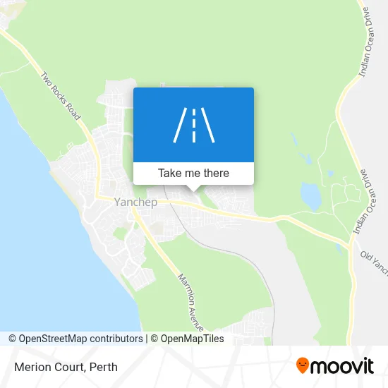 Mapa Merion Court