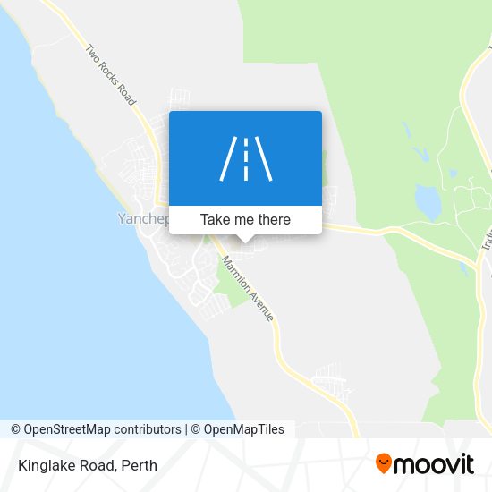 Kinglake Road map