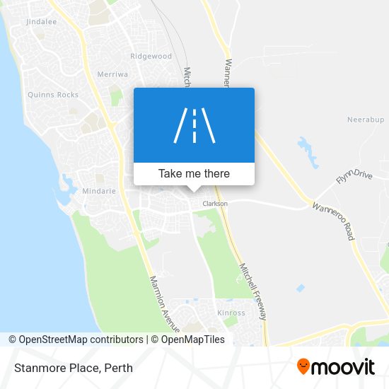 Stanmore Place map