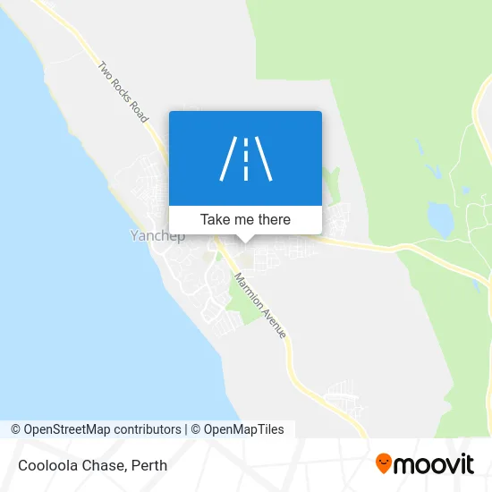 Mapa Cooloola Chase