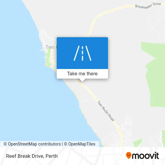 Mapa Reef Break Drive