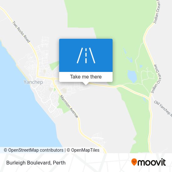 Burleigh Boulevard map