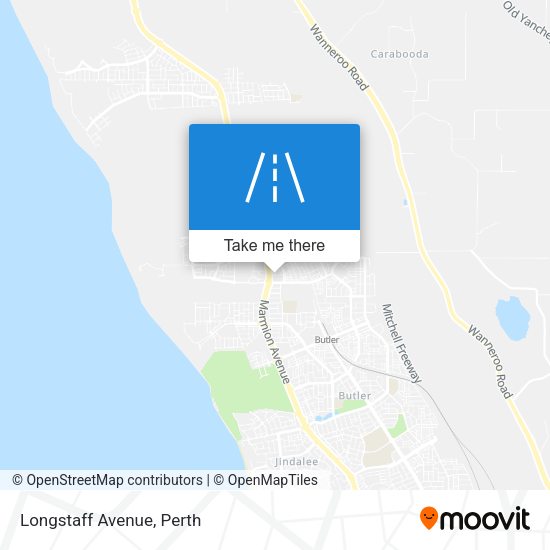 Longstaff Avenue map