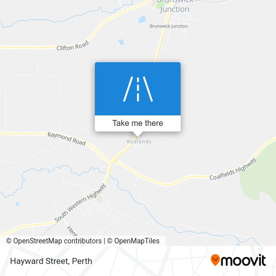 Hayward Street map