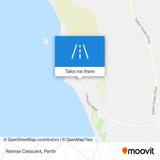 Rennie Crescent map