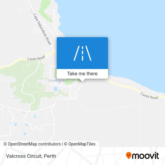 Valcross Circuit map