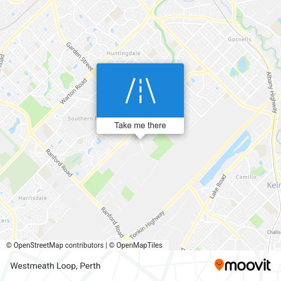 Westmeath Loop map