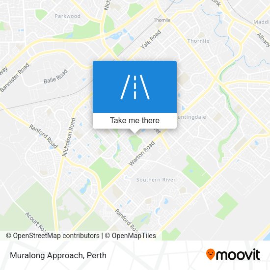 Muralong Approach map