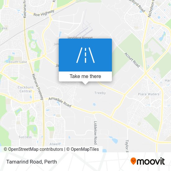 Tamarind Road map