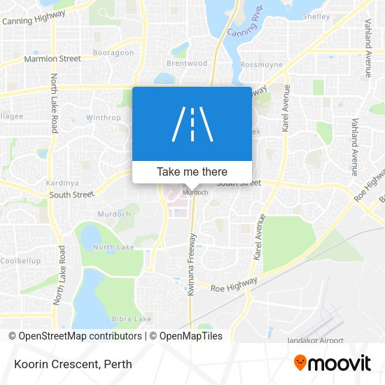 Koorin Crescent map