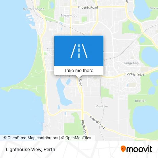 Mapa Lighthouse View