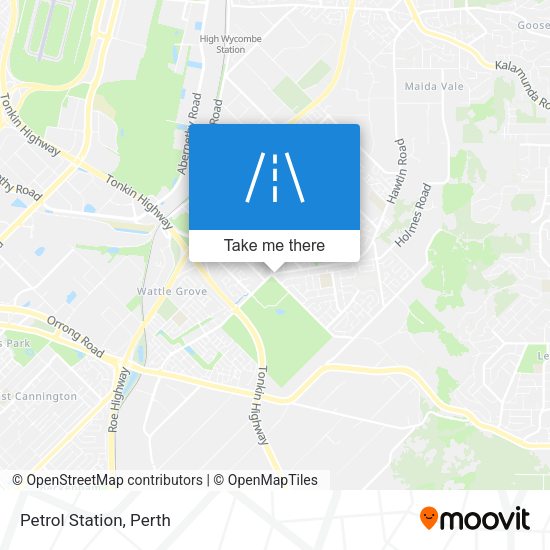 Petrol Station map