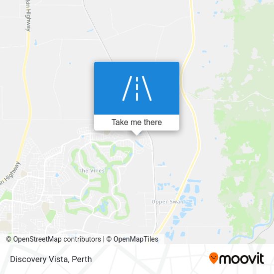 Discovery Vista map