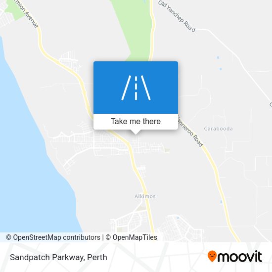 Sandpatch Parkway map