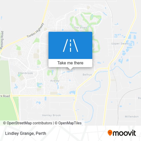 Lindley Grange map
