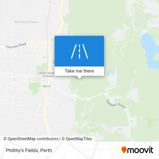 Mapa Philthy's Fields