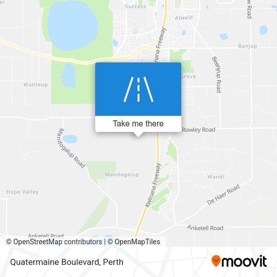 Quatermaine Boulevard map