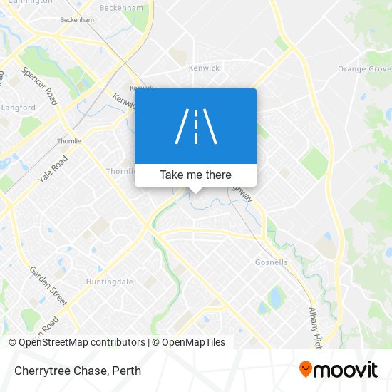 Cherrytree Chase map