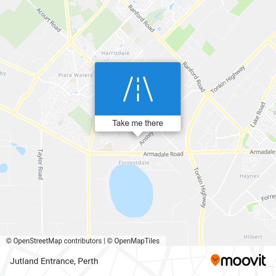 Jutland Entrance map