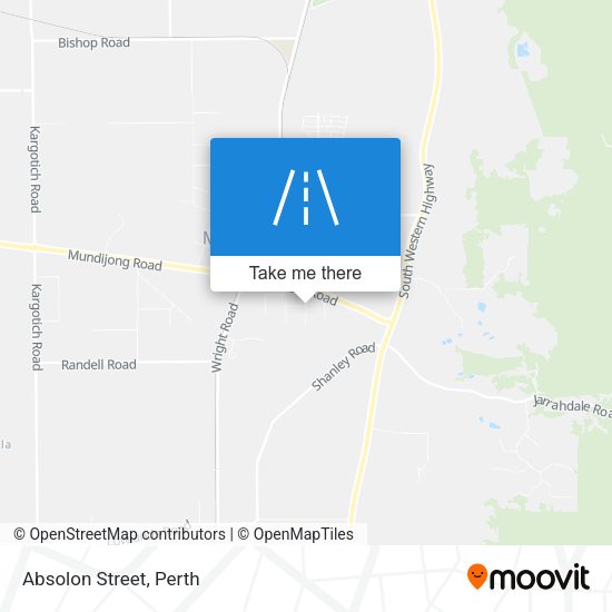 Absolon Street map