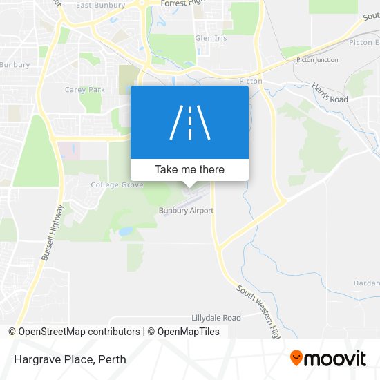 Hargrave Place map
