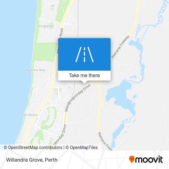 Willandra Grove map