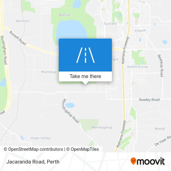Jacaranda Road map