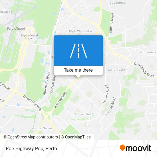 Mapa Roe Highway Psp