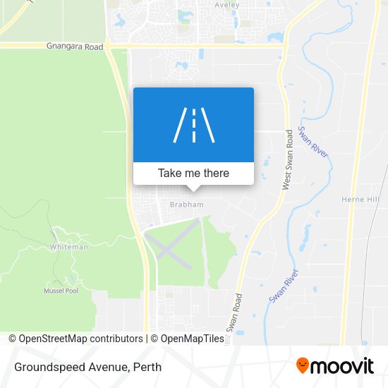 Groundspeed Avenue map