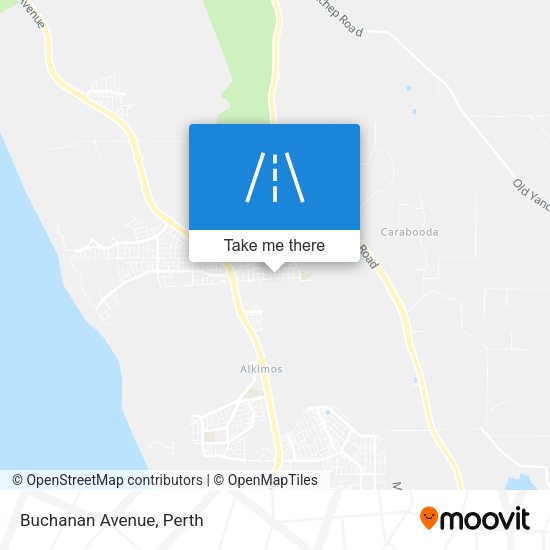 Buchanan Avenue map