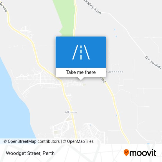 Woodget Street map
