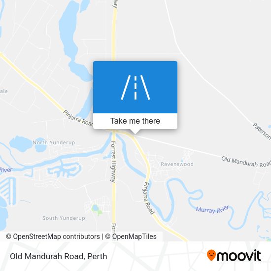 Old Mandurah Road map