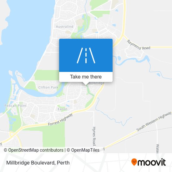 Millbridge Boulevard map