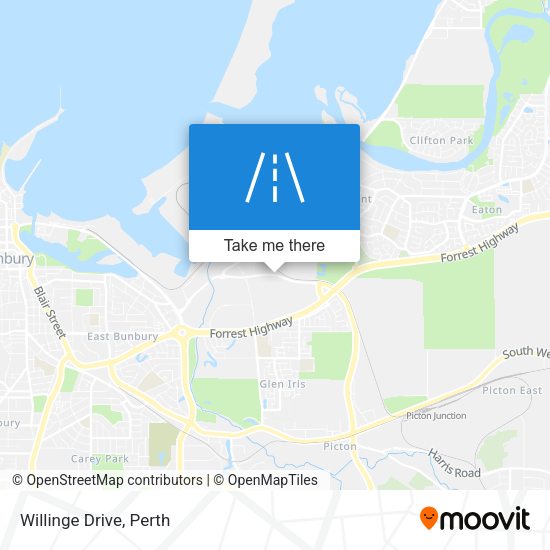 Willinge Drive map