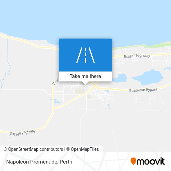 Napoleon Promenade map