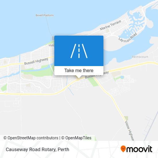 Causeway Road Rotary map