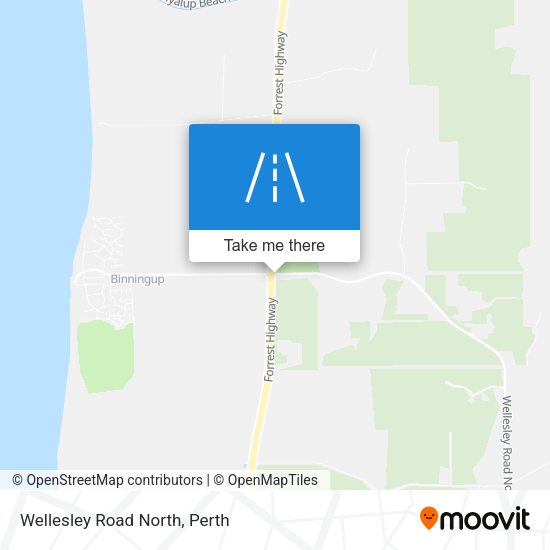 Wellesley Road North map