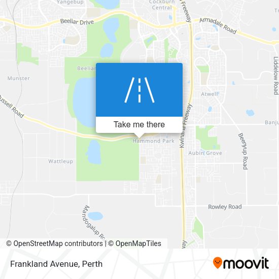Frankland Avenue map