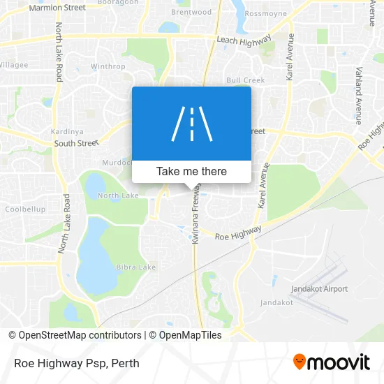 Mapa Roe Highway Psp